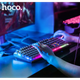 Проводная клавиатура с мышью и подсветкой HOCO GM18 RU/ENG Чёрная - изображение 2