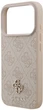 Etui plecki Guess 4G Small Classic Logo MagSafe do Apple iPhone 17 Pro Max Pink (3666339490676) - obraz 5