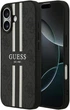 Панель Guess 4G Printed Stripes MagSafe для Apple iPhone 17 Black (3666339491369) - зображення 1
