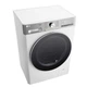 Стирально-сушильная машина LG F2R9FC2E фронтальная, 9(5)кг, 1200, А, 48см, дисплей, пар, инвертор, EcoHybrid, белый - изображение 11