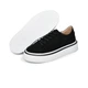 Женские кеды низкие ITstyle замшевые Черные 38 24.5 см (5053/39W) - изображение 5