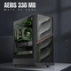 GAMEMAX Корпус комп'ютерний Mini Tower без блока живлення m-atx,itx, Tempered Glass,Mesh,USB2.0*1,USB3.0*1, aeris 330 mb - изображение 2