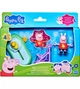 Ігровий набір PEPPA FIGURINES серії "Моменти з Пеппою" – СЕСТРИЧКИ НА ПРОГУЛЯНЦІ - изображение 1