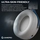 Бездротові ігрові навушники GamePro HSW-191-WHB Asgard Skadi Wireless 7.1 White-Blue - зображення 11