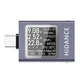 USB тестер Hidance HDC-085C з підтримкою Type-C — вимір струму, напруги та ємності (IN-637337) - изображение 1