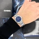 Жіночий годинник Casio LTP-1170A-2A яскраво-синій - зображення 2