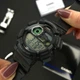 Чоловічий годинник Casio WS-1500H-1A багатофункціональний - изображение 2