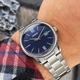 Чоловічий годинник Casio MTP-V002D-2B3 з віконцем дати - изображение 6