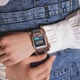 Чоловічий годинник Casio A120WE-1A стиль ретро - изображение 2