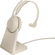 Słuchawki Jabra Evolve2 65 Link380c UC Mono with Charging Stand Beige (26599-889-888) - obraz 2