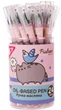 Набор шариковых ручек YES Pusheen 0.7 мм Синих 24 шт (5056574451125) - изображение 3