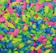 Декоративний гравій SF DECO GRAVEL NEON MIX 1 KG (A8050025) - изображение 1