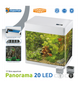 Акваріум скляний - Superfish Panorama 20 LED BLACK (A4052030) - зображення 2
