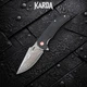 Ніж Складаний Karda J337 Carbon Damascus - изображение 1
