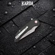 Ніж Складаний Karda J337 Carbon Damascus - изображение 5