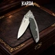 Ніж Складаний Karda J214 Carbon Black M390 - изображение 3
