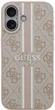 Панель Guess 4G Printed Stripes MagSafe для Apple iPhone 17 Pink (3666339491444) - зображення 3