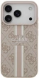 Панель Guess 4G Printed Stripes MagSafe для Apple iPhone 17 Pro Pink (3666339491468) - зображення 3