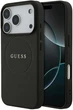Панель Guess Grained Ring MagSafe для Apple iPhone 17 Pro Black (3666339490904) - зображення 1