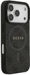 Панель Guess 4G Ring Classic Logo MagSafe для Apple iPhone 17 Pro Black (3666339490980) - зображення 4