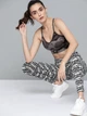 Спортивный топ женский Reebok 2M Modern Safari H65616 XS Черный/Серый (4065423437693) - изображение 7