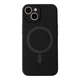 Чохол Premium Glow Silicone Case Full Camera with Magsafe для iPhone 13 Black - изображение 1