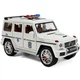 Металева машинка патрульної поліції Mercedes Gelandewagen G-Class 1:24 інерція, світло, звук Авто Експерт - зображення 3