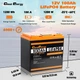 Акумуляторна батарея Cloudenergy 12V 100Ah LiFePO4 - зображення 10