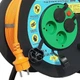 SV-061 IP 44 Удлинитель SVITTEX на катушке с термозащитой 60м 2 * 2.5мм оранжевый 16А 4100Вт - изображение 2