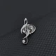 Значок (пин) BROCHE брошь бижутерия Музыка Скрипичный ключ серебристый BRGV114485 - изображение 5