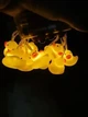 Гирлянда светодиодная с уточками для детской комнаты DUCK 1.5 м 10 LED, от 2 батареек AA, с бело-теплым свечением - изображение 4