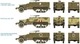 Збірна модель 1:72 бронетранспортер M3A1 Half Track - 2 шт Italeri 7509 - зображення 4