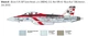 Збірна модель 1:48 літака F/A-18F Super Hornet U.S. Navy Special Colors Italeri 2823 - зображення 4