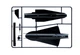 Збірна модель 1:72 винищувач SR-71 Blackbird Italeri 0145 - изображение 6