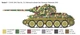 Збірна модель 1:35 танк T34/85 Zavod 112 -1944 Italeri 6758 - зображення 9