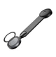 Автотримач для телефона HOCO HW29 Totem ring magnetic wireless fast charging car holder (center console) Black Metal Gray (6942007642163) - изображение 4