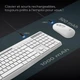 Беспроводной комплект Клавиатура + Мышь AD Advance (RGB подсветка), Тихий, Перезаряжаемый - изображение 7