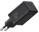 Мережевий зарядний пристрій Baseus Cube Fast Charger Type-C+USB 30W Cluster Black EU (P10111404113-00) - изображение 1