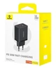 Мережевий зарядний пристрій Baseus Cube Fast Charger Type-C+USB 30W Cluster Black EU (P10111404113-00) - изображение 8