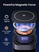 Магнітна зарядна станція UGREEN MagFlow Qi2 2-в-1 (Складна), 15W, Для iPhone/AirPods, Сіра - зображення 2