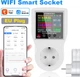 Розумна розетка Power Energy Display ATORCH S1W AC 85-265V 16Amax 3680Wmax Tuya WiFi 2.4G White (43678) - зображення 2