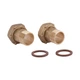 Thermo Alliance Комплект американок, что подходит для счетчика 3/4"Нх1"В (желт.) SD42920 - изображение 7
