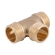 Трійник латунний 3/4"ЗЗЗ (жовт.) SD41220 Thermo Alliance - зображення 12