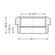 Футорка SD Plus 1"х1/2" ЗВ SD4232515 - зображення 2