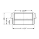 Футорка SD Plus 1 1/2"х1 1/4" ЗВ SD4234032 - зображення 2
