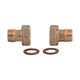 Thermo Alliance Комплект американок, что подходит для счетчика 1/2"Нх3/4"В (желт.) SD42915 - изображение 10