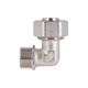 Кут латунний 20х1/2"З нікельований для металопласт. труб SD157W2015 Thermo Alliance - зображення 11