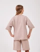 Костюм (футболка+шорты) для девочки SMIL 117514-1 Капучино р.164 - изображение 5