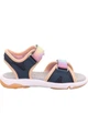 Детские босоножки Superfit Pebbles 29р девочке серо-синий/розовый - изображение 2