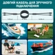 Кабель 2в1 Интернет адаптер + питание DC/USB-C для Starlink Mini - изображение 6